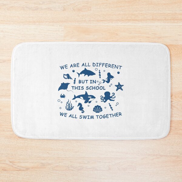 Item preview, We All Swim Together, Kindness designed and sold by CloudyPress.