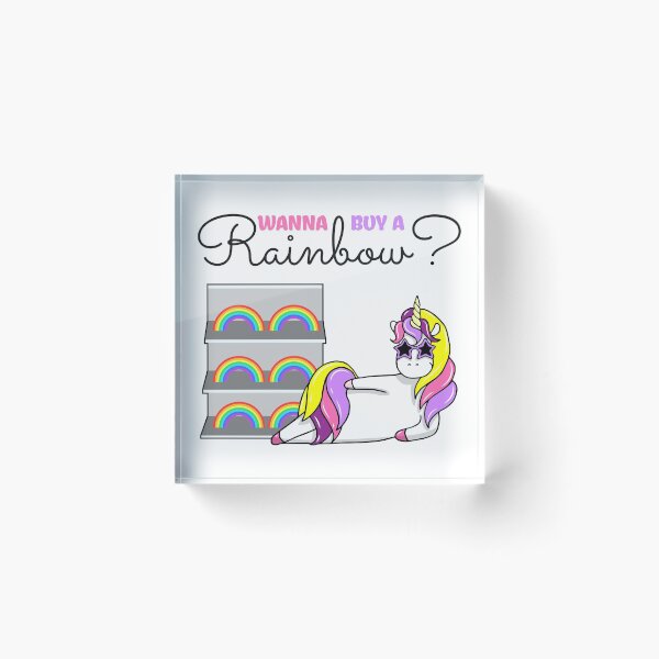 Item preview, Wanna Buy A Rainbow? Unicorn dealer designed and sold by anziehend.