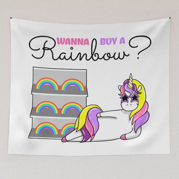 Item preview, Wanna Buy A Rainbow? Unicorn dealer designed and sold by anziehend.