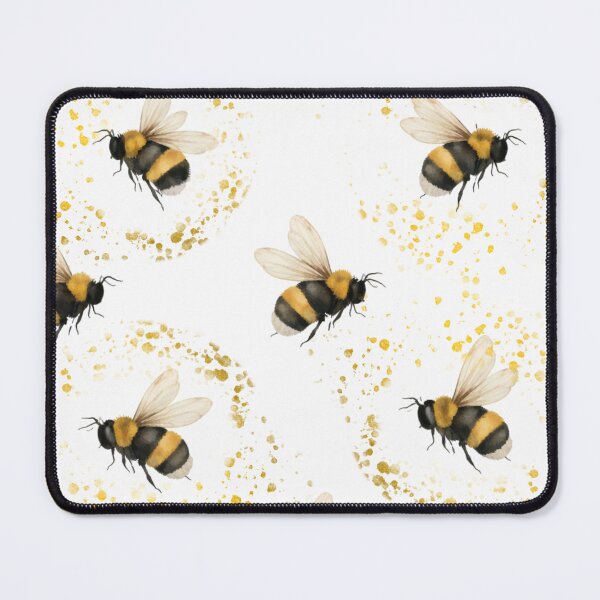 Item preview, Watercolor Bee Painting designed and sold by ba-gonz.