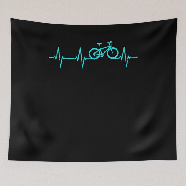 Item preview, Mountain Biking Heartbeat Clothing Cyclist Cool Cycling Gift designed and sold by Goleon12.
