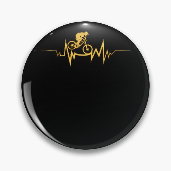 Item preview, Mountain Bike Heartbeat Cool Quote For Bike fans designed and sold by Goleon12.
