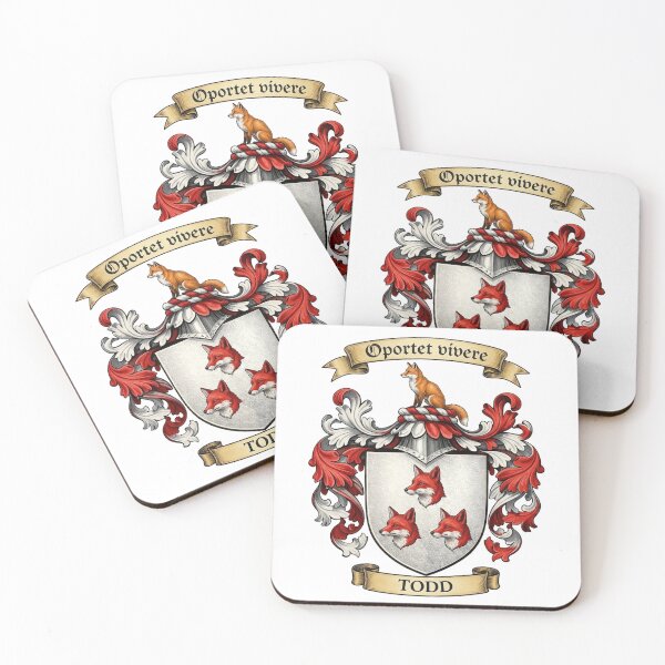 Item preview, The Todd Family Coat of Arms designed and sold by BagTown Clans.