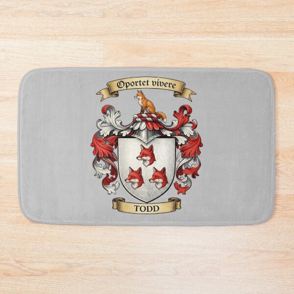 Item preview, The Todd Family Coat of Arms designed and sold by BagTown Clans.