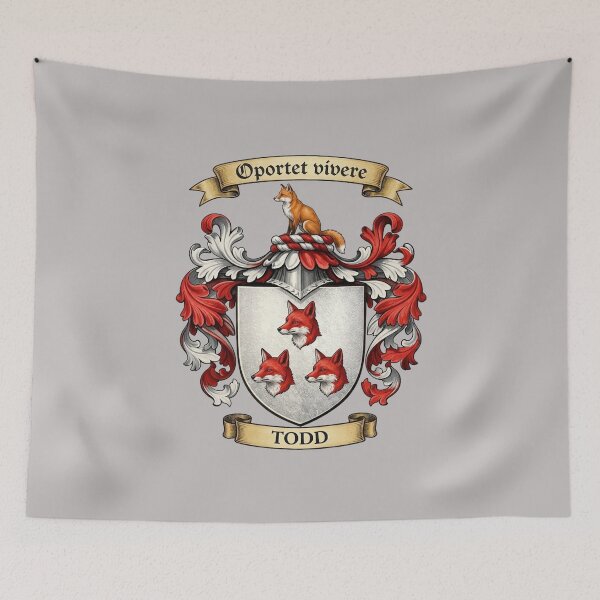Item preview, The Todd Family Coat of Arms designed and sold by BagTown Clans.