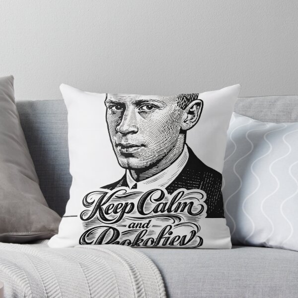 Item preview, Keep Calm and Prokofiev On – Classical Cool designed and sold by ForeverPrintsOK.