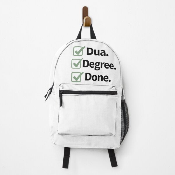 Item preview, Dua Degree Done Muslim T-Shirt | Checklist Islamic Student Streetwear Tee for Graduates & Hijabi Scholars designed and sold by Vajid Designs .
