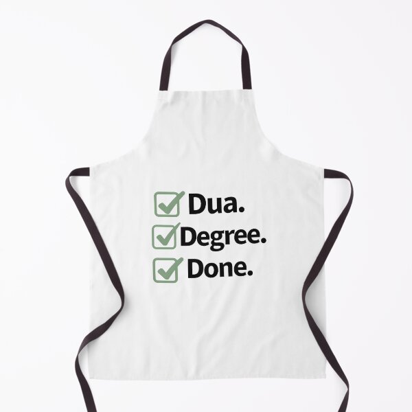 Item preview, Dua Degree Done Muslim T-Shirt | Checklist Islamic Student Streetwear Tee for Graduates & Hijabi Scholars designed and sold by Vajid Designs .