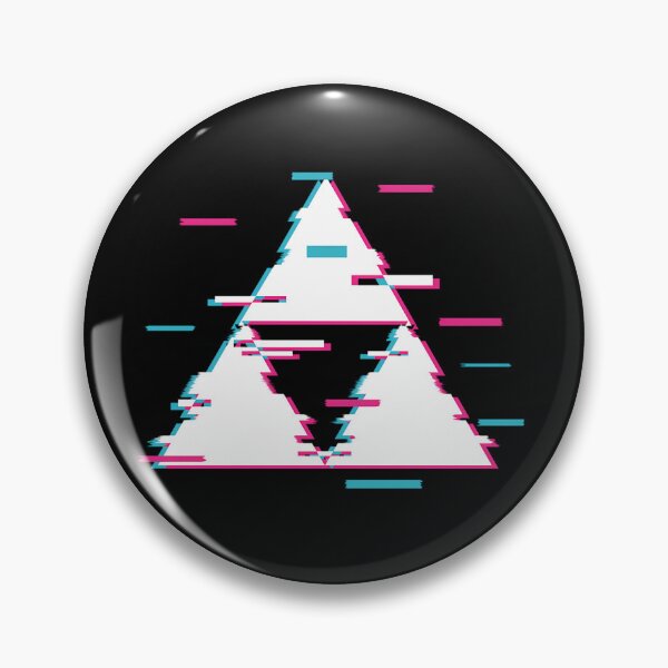 Item preview, Triforce Glitch designed and sold by Vientag.