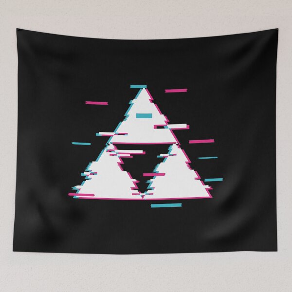 Item preview, Triforce Glitch designed and sold by Vientag.