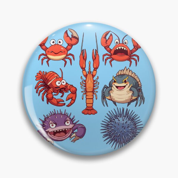 Item preview, Stabby But Cute - Fierce Marine Life Mega Pack designed and sold by WowDezign.