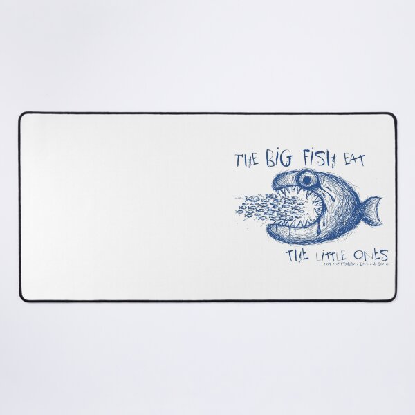 Item preview, The big fish eat the little ones designed and sold by Ilustramagno.