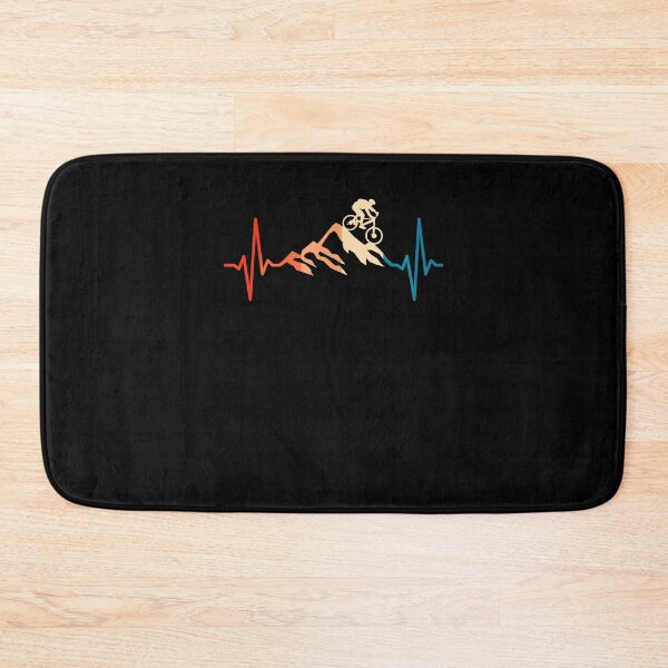 Item preview, Mountain Bike Heartbeat MTB Biking Cycling Bike Rider designed and sold by Goleon12.