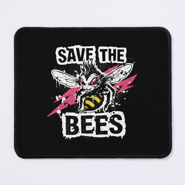Item preview, Save The Bees Punk Style designed and sold by ChunkByChunk.