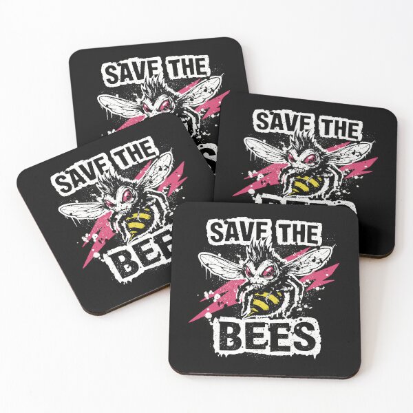 Item preview, Save The Bees Punk Style designed and sold by ChunkByChunk.