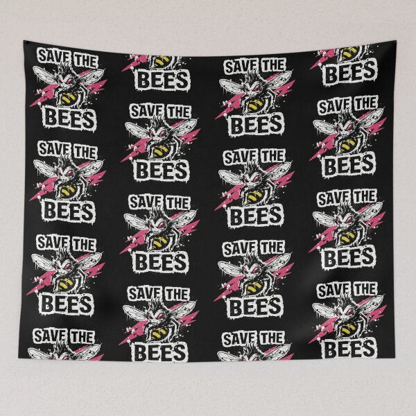 Item preview, Save The Bees Punk Style designed and sold by ChunkByChunk.