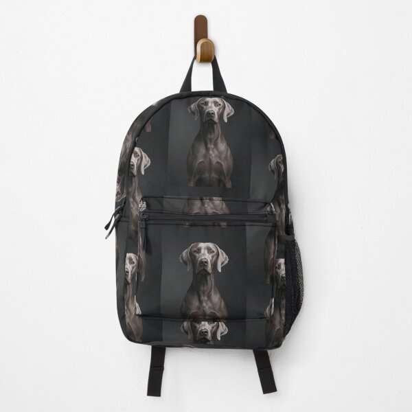 Item preview, Strategic Sentinel Portrait Style – Weimaraner Clyro | Cognitive Authority Dog Art Design designed and sold by ArtivaNest.