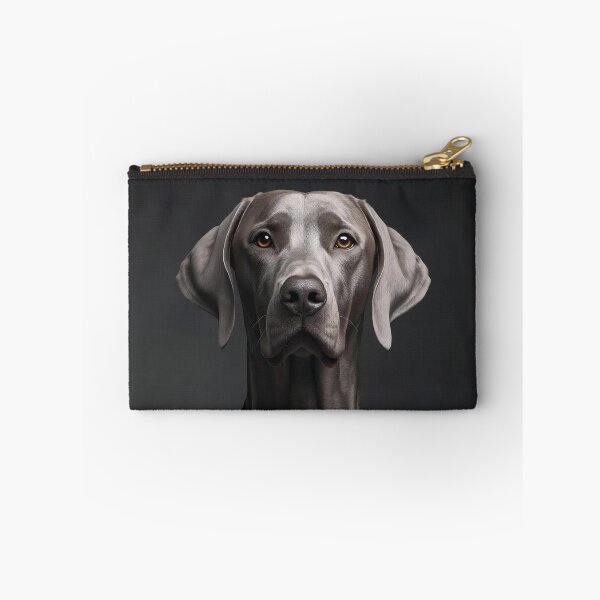 Item preview, Strategic Sentinel Portrait Style – Weimaraner Clyro | Cognitive Authority Dog Art Design designed and sold by ArtivaNest.