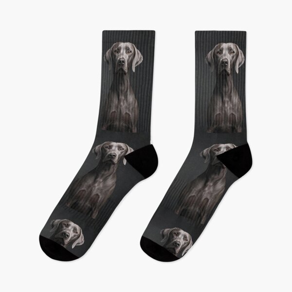 Item preview, Strategic Sentinel Portrait Style – Weimaraner Clyro | Cognitive Authority Dog Art Design designed and sold by ArtivaNest.