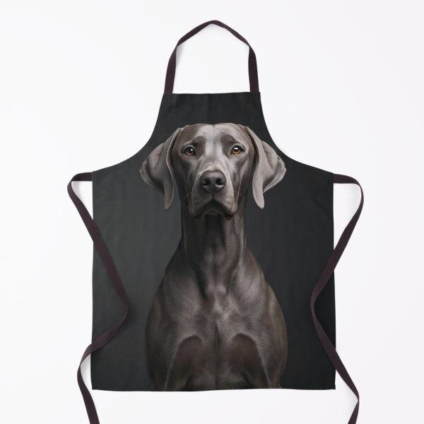 Item preview, Strategic Sentinel Portrait Style – Weimaraner Clyro | Cognitive Authority Dog Art Design designed and sold by ArtivaNest.