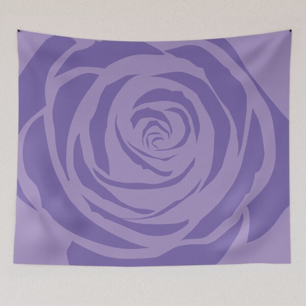 Item preview, Purple graphic rose  designed and sold by Yolanda Designs.