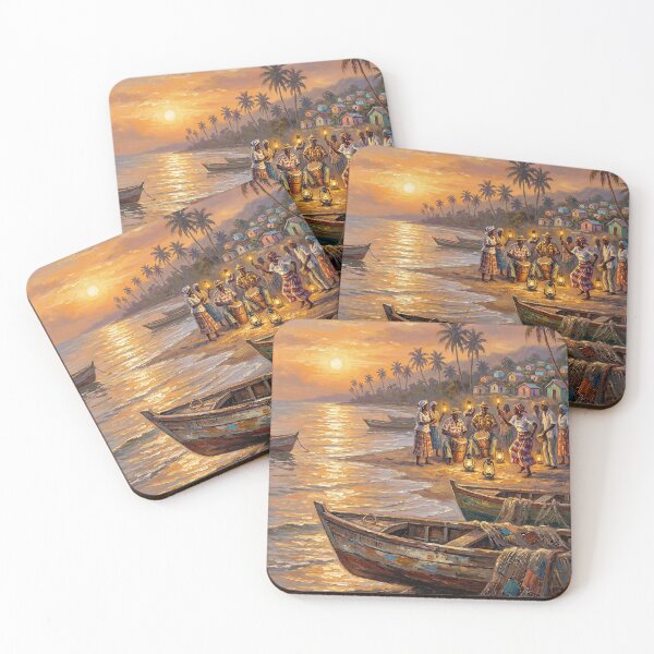 Item preview, Stormy Coastal Fishing Tropical and Irish designed and sold by BrickByDream.