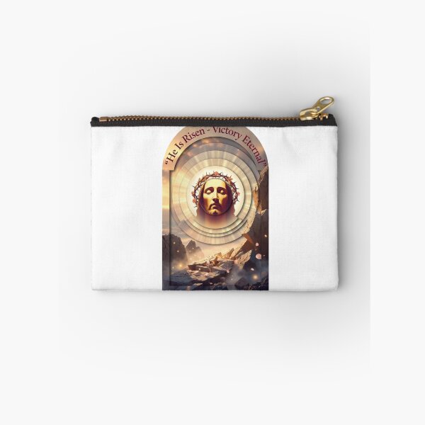 Artikelvorschau, T-Shirt „Er ist auferstanden – Herrlichkeitskrone“, Becher „Ewiges Leben – Sieg“, Geschenk zur christlichen Auferstehung entworfen und verkauft von YMLux.