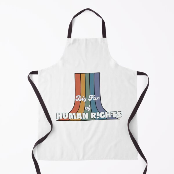Item preview, Retro Big Fan of Human Rights Vintage Rainbow designed and sold by Seamlessly Buffalo.