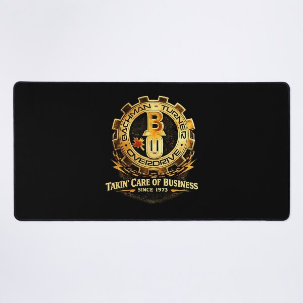Item preview, Takin Care Of Business Since 1973 Rock Gear Emblem designed and sold by Siimoshop.