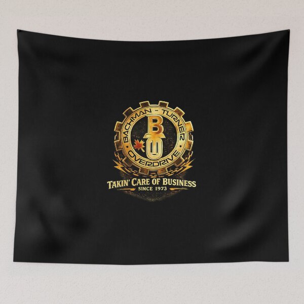 Item preview, Takin Care Of Business Since 1973  Rock Gear Emblem designed and sold by Siimoshop.