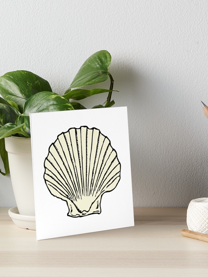 Vintage Botanical Paper Scallops, Flower Scallops, Vintage Print