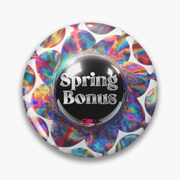 Item preview, Vibrant spring bonus concept with colorful petals and shiny black center designed and sold by Creative88Art.