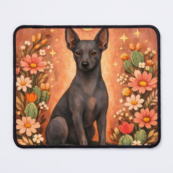Item preview, Best Dog Mum Ever Cute Folk Art Dog Lover Gift Xolo designed and sold by SoniaSarkali.