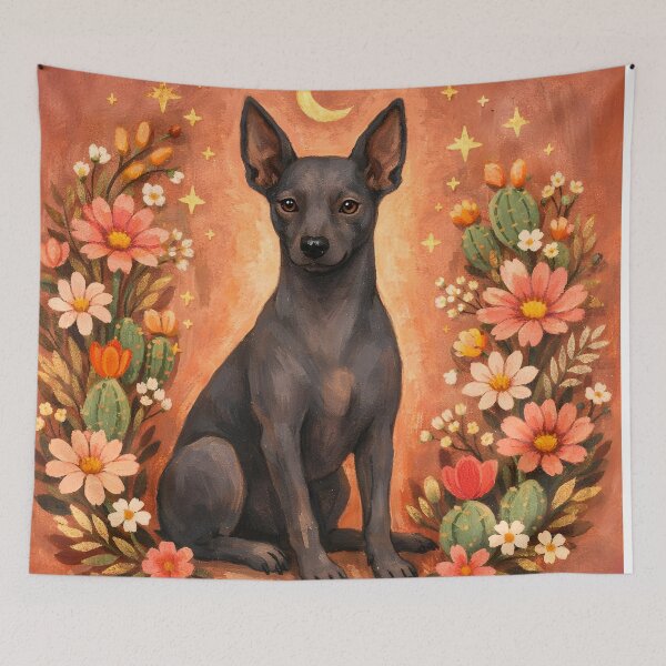 Item preview, Best Dog Mum Ever Cute Folk Art Dog Lover Gift Xolo designed and sold by SoniaSarkali.