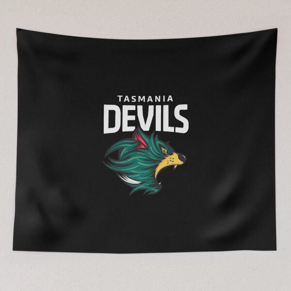 Item preview, Tasmania Devils Football Club White Lettering designed and sold by Siimoshop.