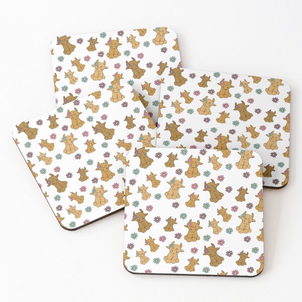 Item preview, Cute highland cow seamless pattern designed and sold by SeamlessDsign.