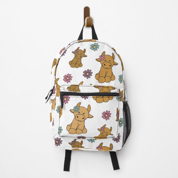 Item preview, Cute highland cow seamless pattern designed and sold by SeamlessDsign.