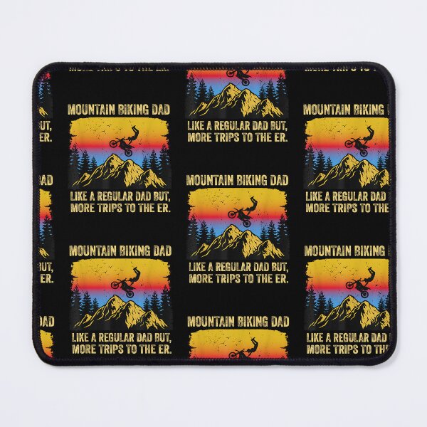 Item preview, Funny Mountain Biking Dad for Men Like a Regular Dad Cycling designed and sold by Goleon12.