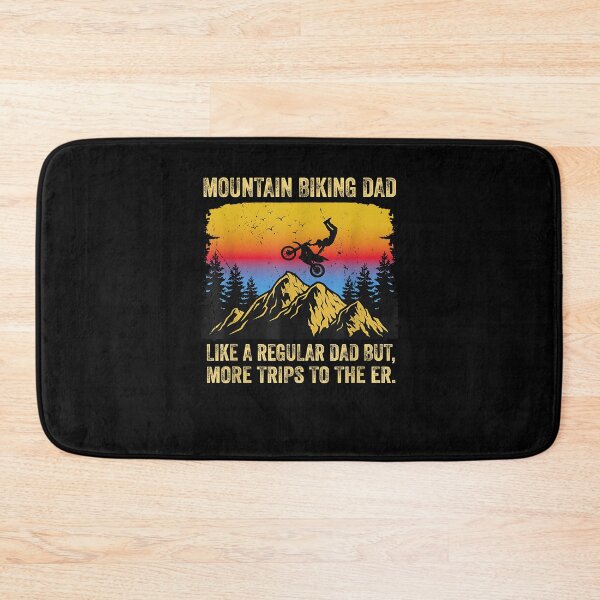 Item preview, Funny Mountain Biking Dad for Men Like a Regular Dad Cycling designed and sold by Goleon12.