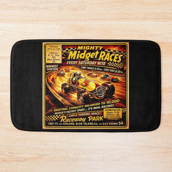 Item preview, MIdget Auto Races Poster Variation #1 designed and sold by Helios Be. Lavsh.