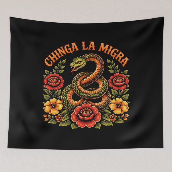 Item preview, Chinga La Migra Anti Trump  designed and sold by ketkacreations.