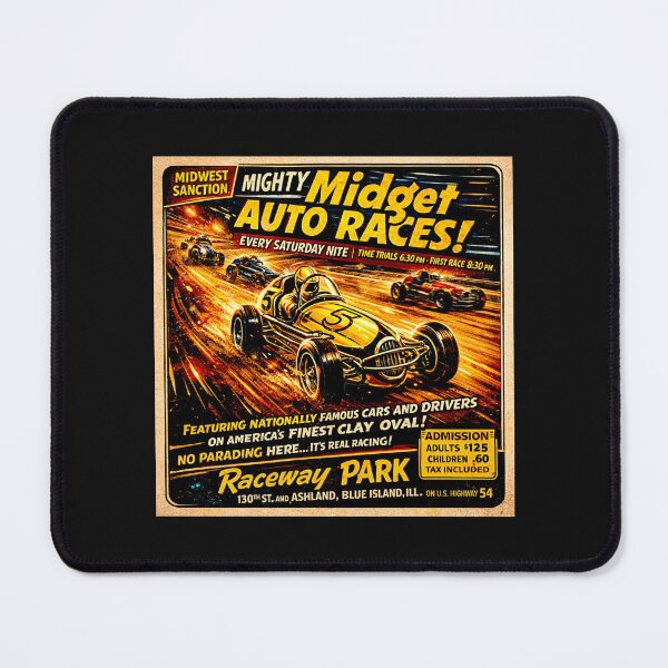 Item preview, MIdget Auto Races Poster Variation #2 designed and sold by Helios Be. Lavsh.