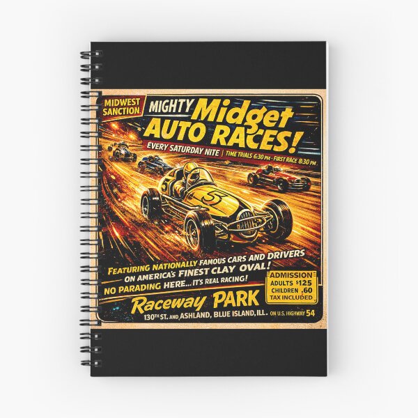 Item preview, MIdget Auto Races Poster Variation #2 designed and sold by Helios Be. Lavsh.