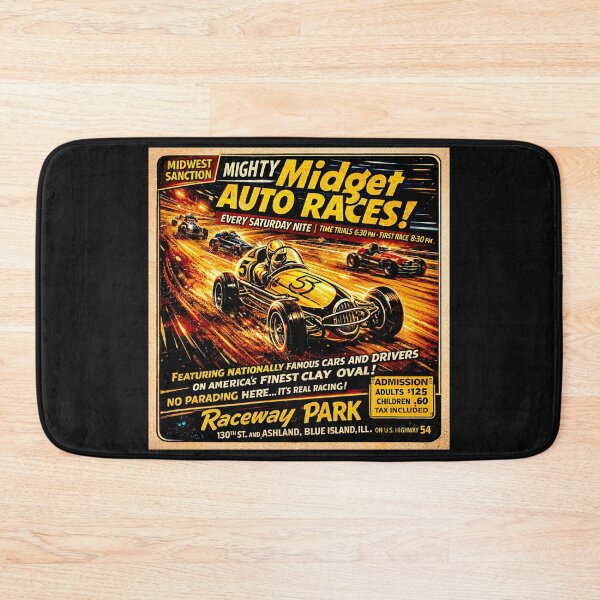 Item preview, MIdget Auto Races Poster Variation #2 designed and sold by Helios Be. Lavsh.