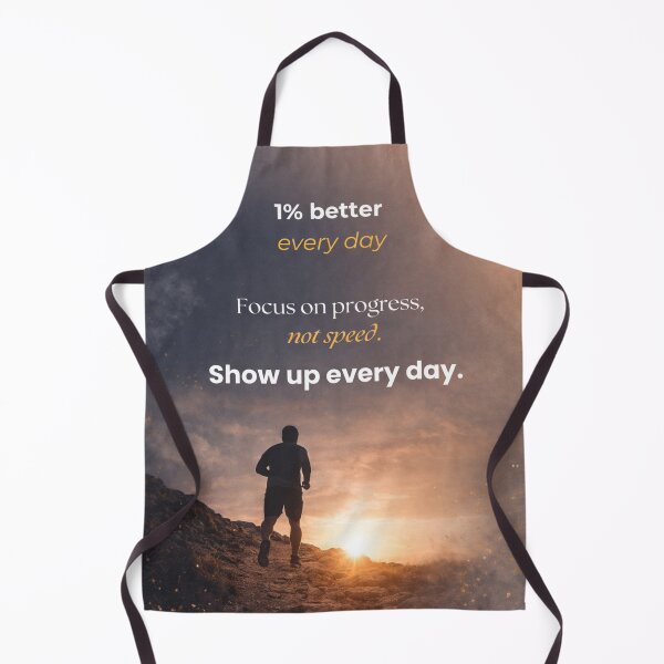Item preview, 1 Percent Better Every Day Motivation designed and sold by DesignerThreads.