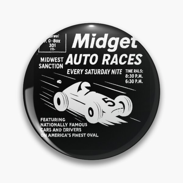 Item preview, MIdget Auto Races Poster Variation #3 designed and sold by Helios Be. Lavsh.
