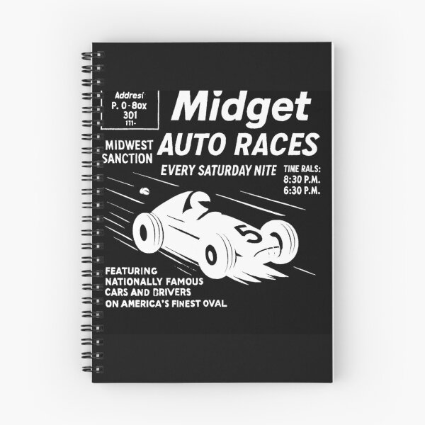 Item preview, MIdget Auto Races Poster Variation #3 designed and sold by Helios Be. Lavsh.