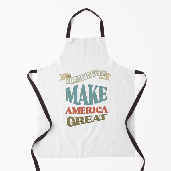 Item preview, Retro Immigrants Make America Great Vintage Text designed and sold by Seamlessly Buffalo.