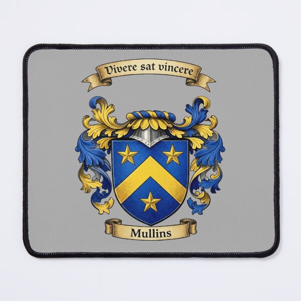 Item preview, The Mullins Family Coat of Arms designed and sold by BagTown Clans.