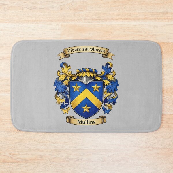 Item preview, The Mullins Family Coat of Arms designed and sold by BagTown Clans.